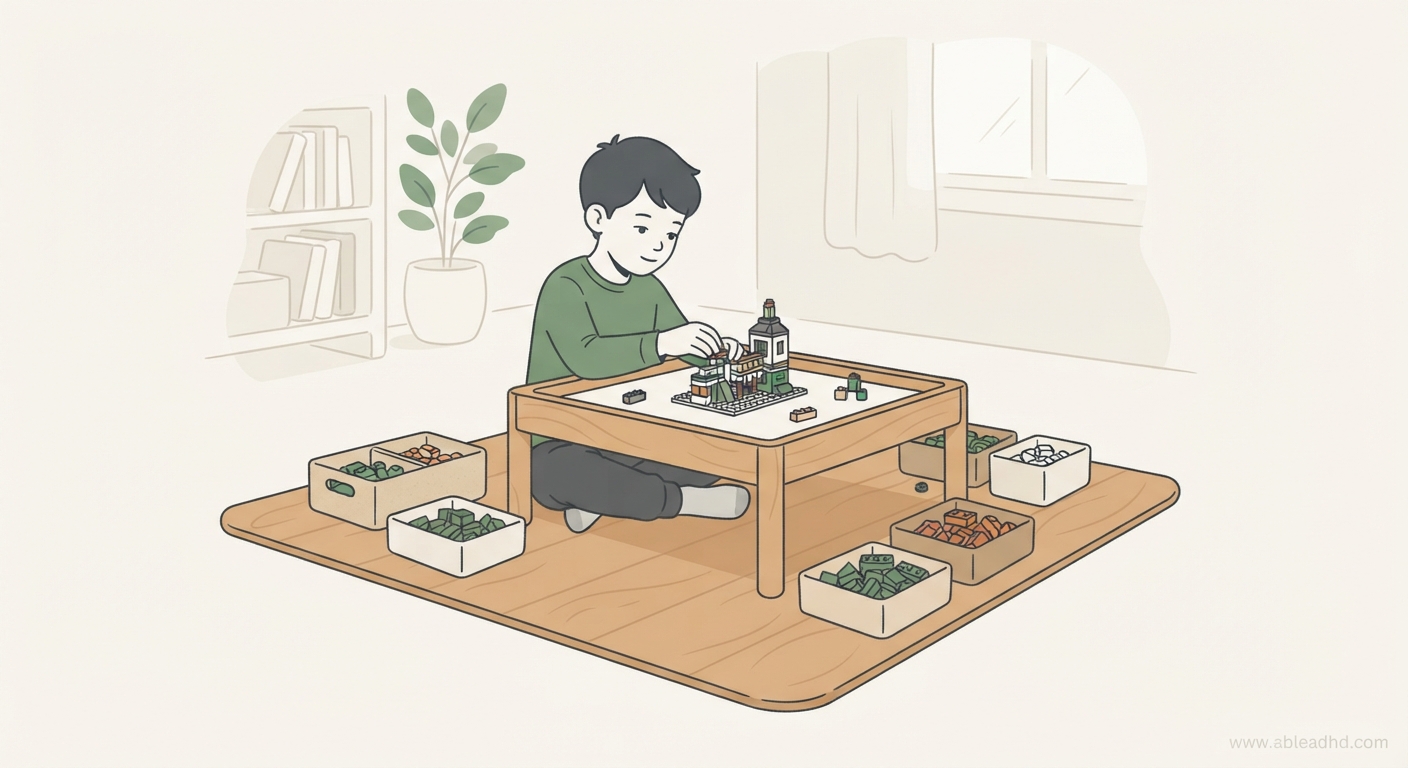The LEGO Floor Minefield: How to Build Sensory-Friendly Play Spaces That Protect Your Sanity and Their Focus — Practical ADHD Guidance for Parents